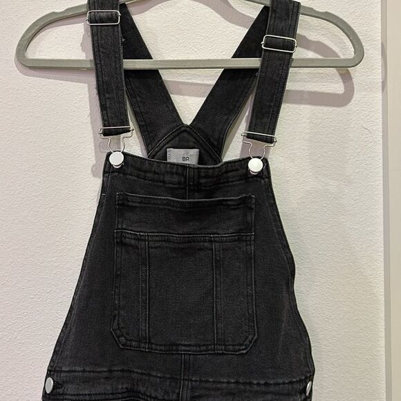 BDG Urban Outfitters Washed Black Denim Stretch Jean Overalls Small‌‌‌‌‌‌‌‌‌‌ - Picture 3 of 15